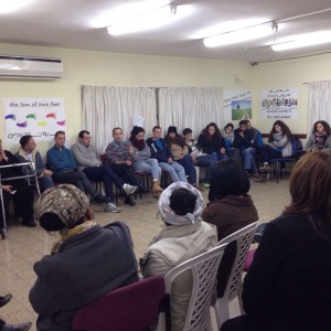 Community Meeting in South Talpiot