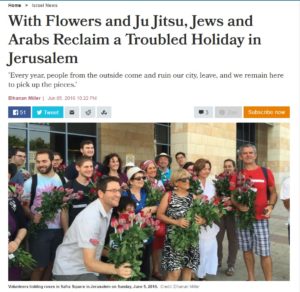 Elhanan Miller Haaretz article
