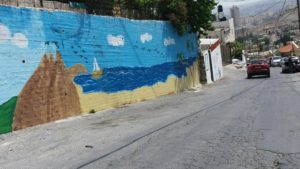Improving an entire street in Sur Baher
