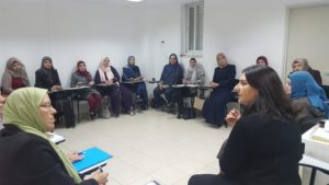 Introducing Living Safer, Living Longer to MiniActive women in East Jerusalem