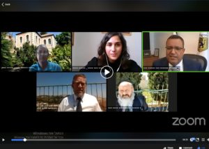 Virtual Tour of Mount Zion with Mayor Lion, Rabbi Yitzhak Pindrus and Rabbi Yitzhak Goldstein